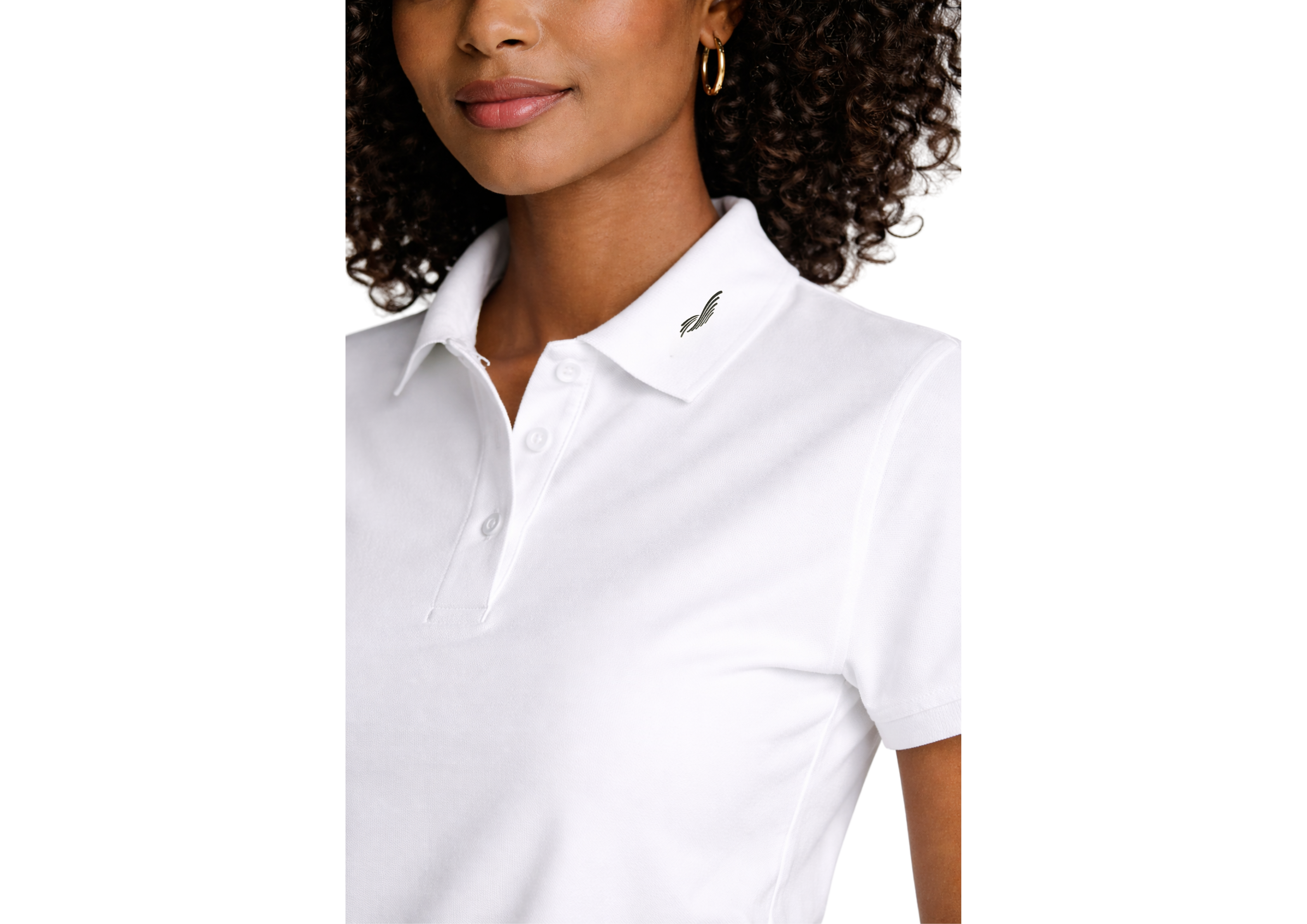 Polo maille piqué - Femme