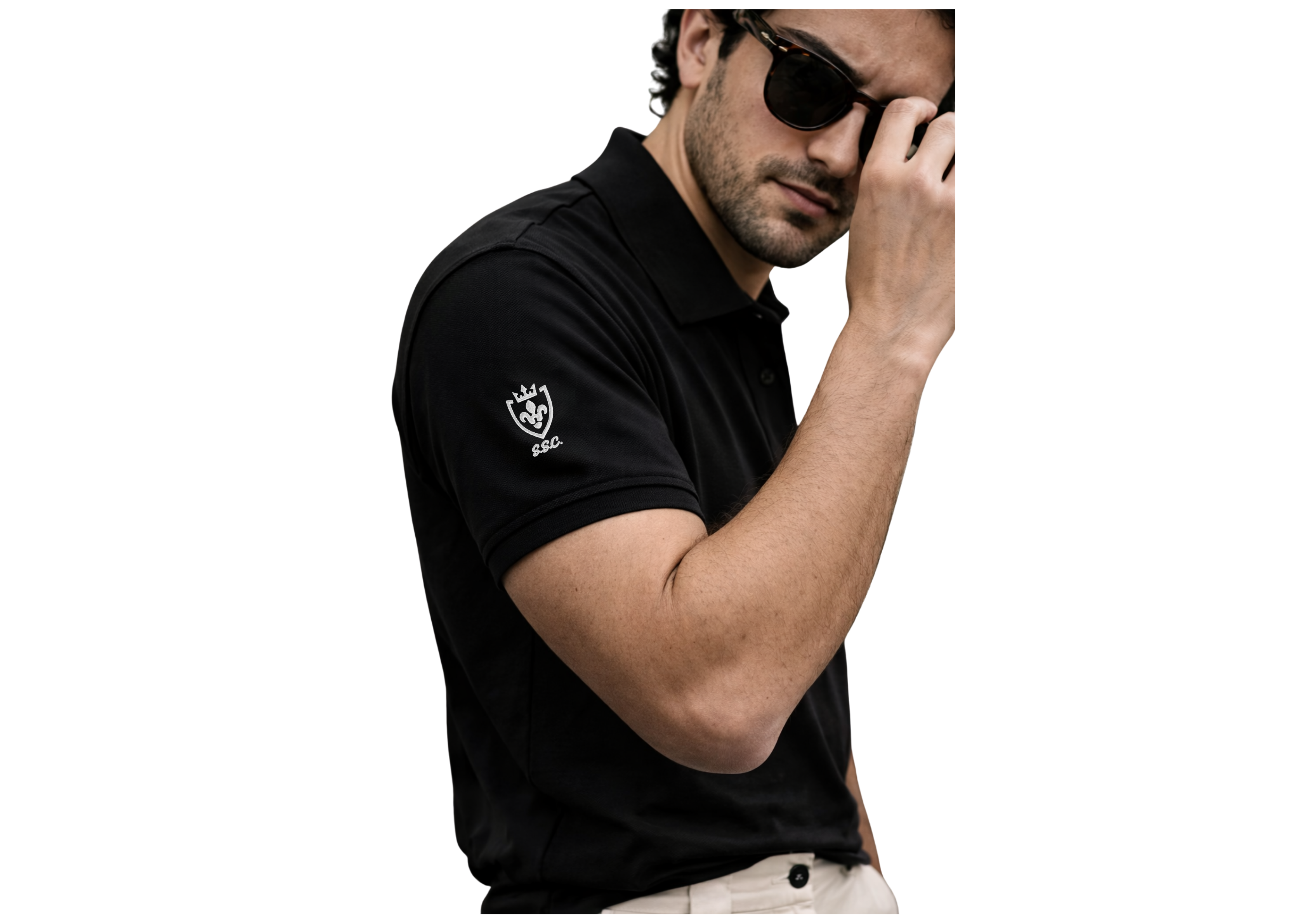 Polo maille piqué - Homme