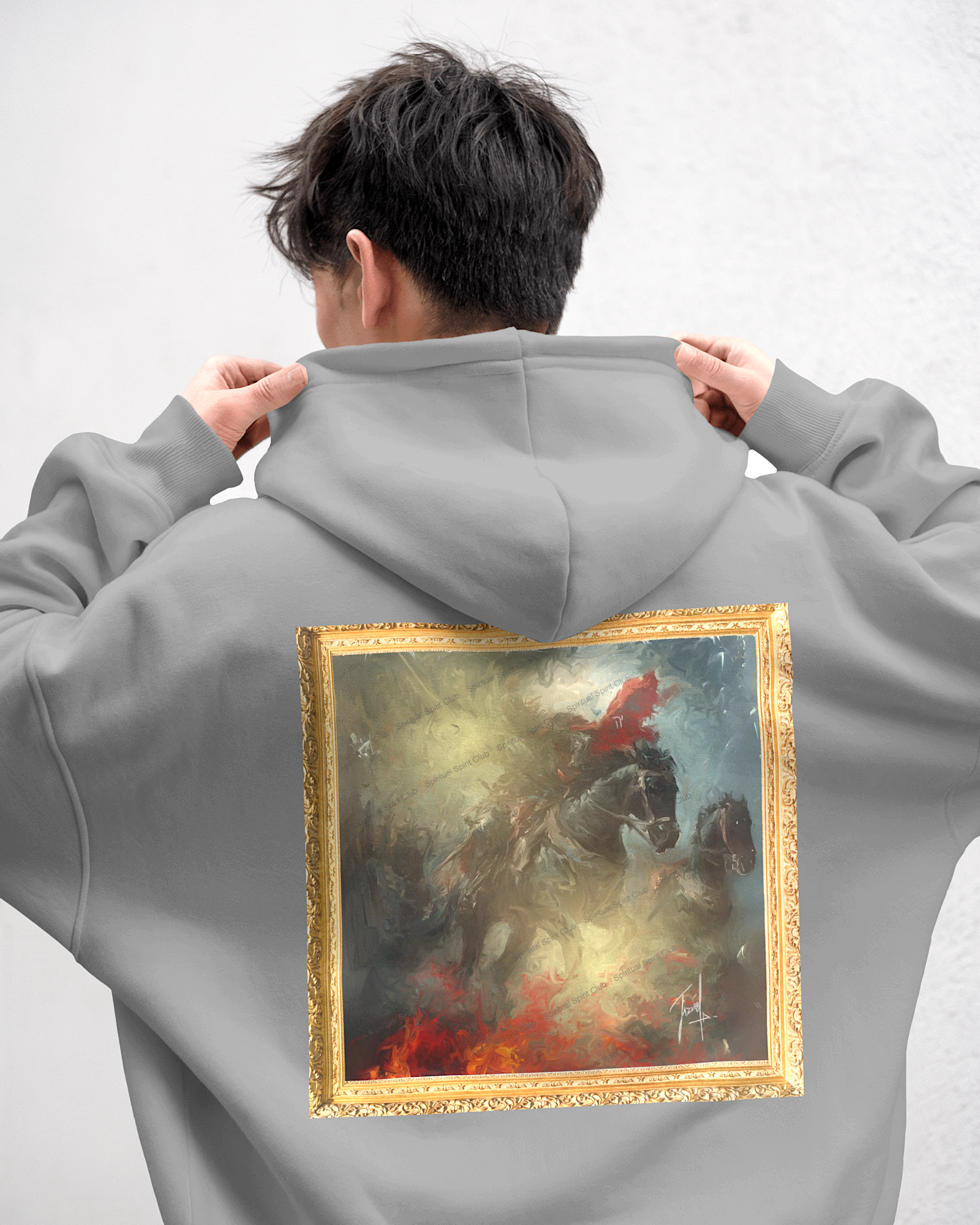 Sweat à capuche Oversize HOMME La CONQUÊTE