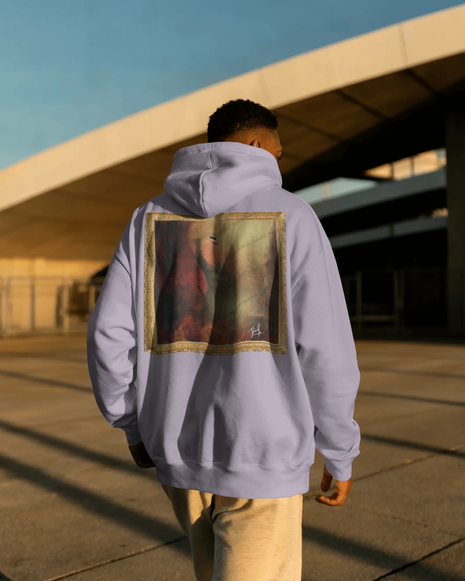 Sweat à capuche Oversize HOMME La CONQUÊTE