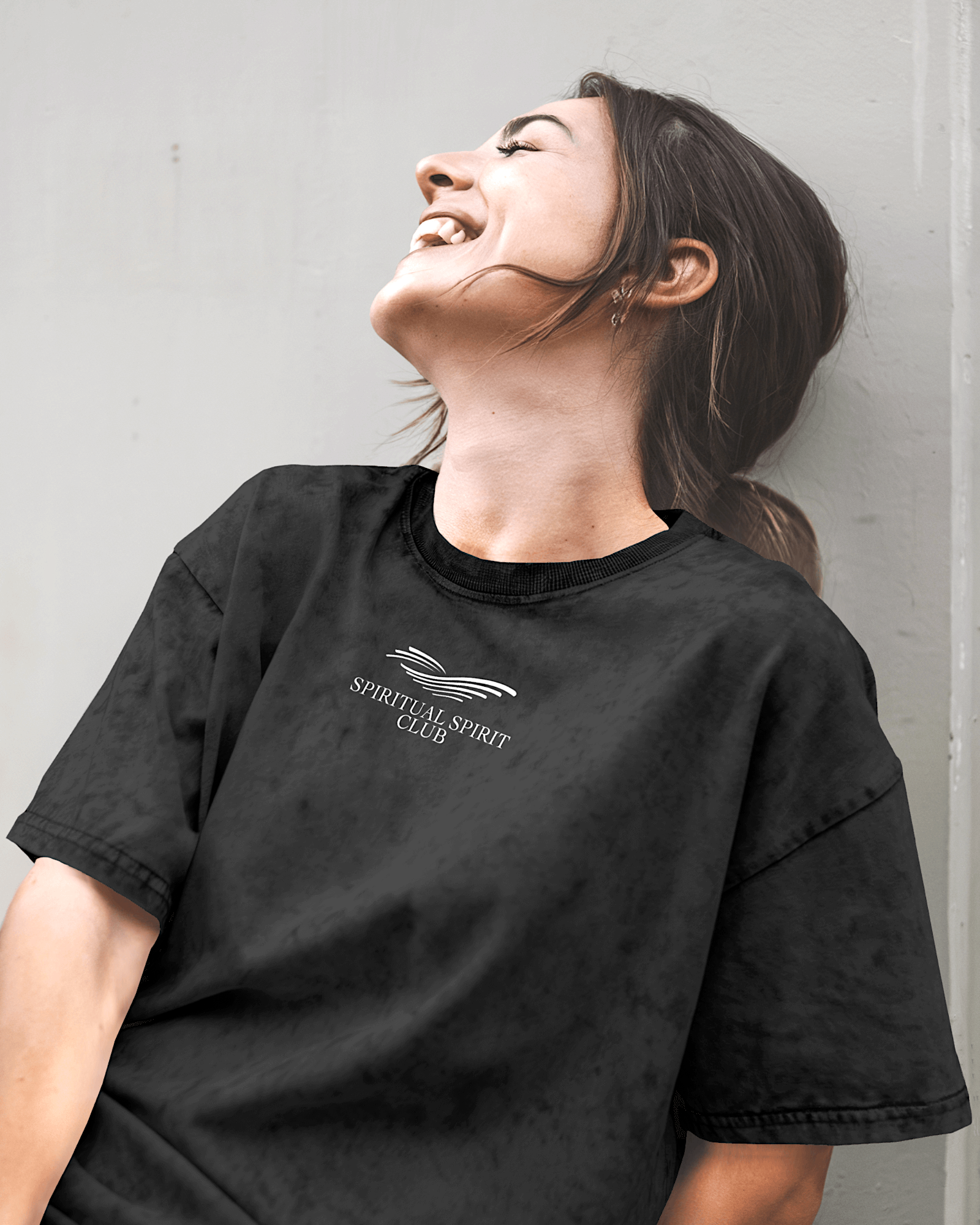 T-shirt oversize Washed FEMME La CONQUÊTE